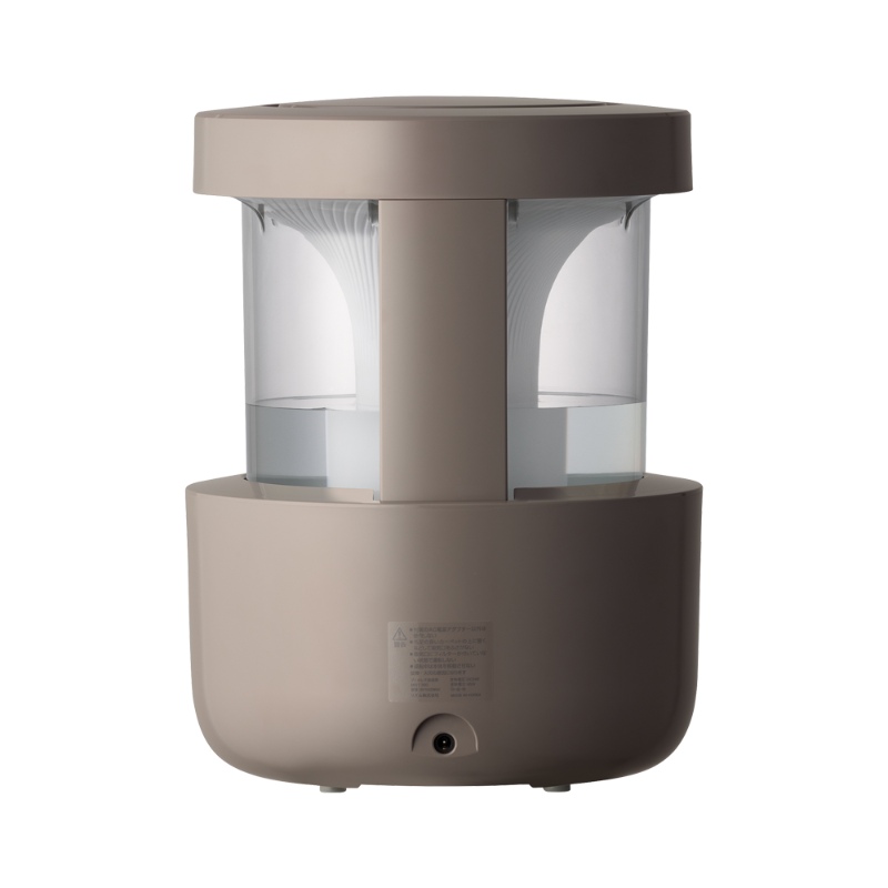 超音波式加湿器 リズム時計 RHYTHM MIST350 ウォームグレー