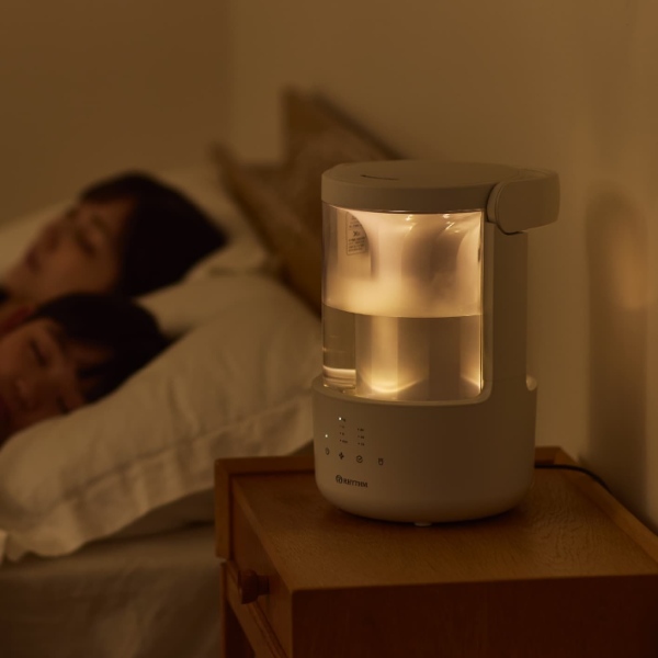 RHYTHM 超音波式加湿器 リズム時計 MIST250 ミスト250 ウォームグレー