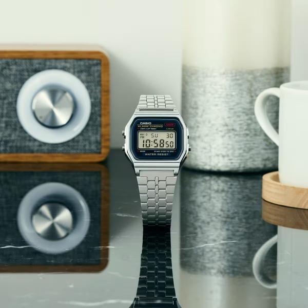 ト*ー様 新品　未使用CASIO デジタル腕時計 防水 ステンレス　A159WA CASIO Collection 腕時計 カシオ コレクション A159シリーズ A159WA