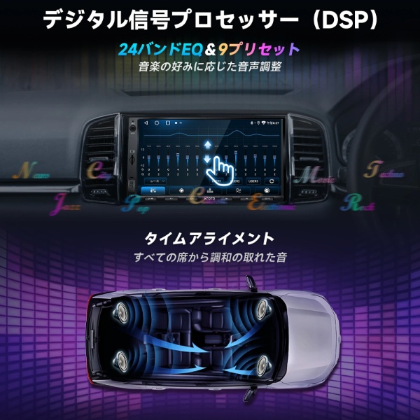ATOTO カーナビ ATOTO A5LG2A7T 7インチ Androidカーナビ 2DIN Android