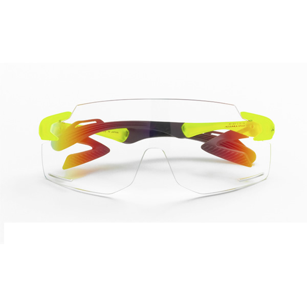サングラス 調光 AirFly エアフライ ZYGOSPEC ジゴスペック スポーツ ランニング ネオンイエローマット 調光ゴールド AF-301C-31BKの画像