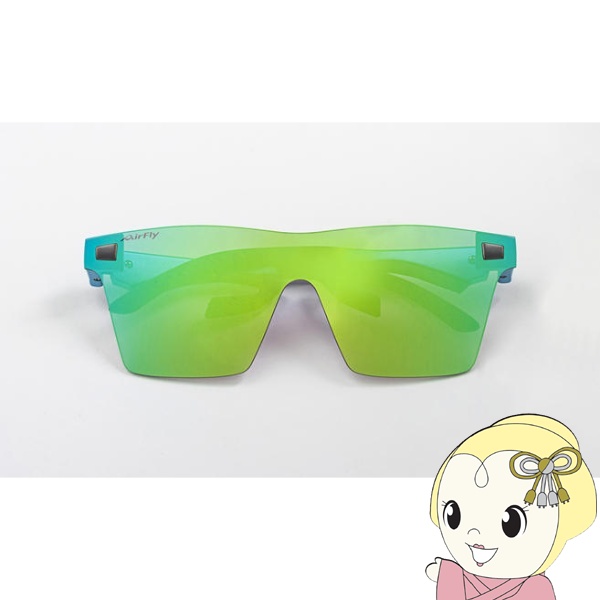 [予約]スポーツサングラス ZYGOSPEC ジゴスペック AirFly エアフライ AF-501 C-5 Aqua Blue / Green Mirror Lens｜gion