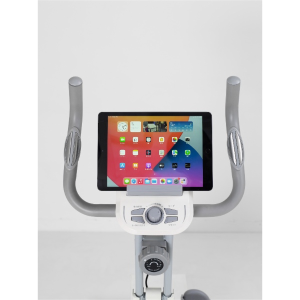 フィットネスバイク 4722 YOCAIRO アルインコAFBX4922同等品 折り畳み 心拍数測定 タブレットトレー付 家庭用 ダイエット ホワイト_10