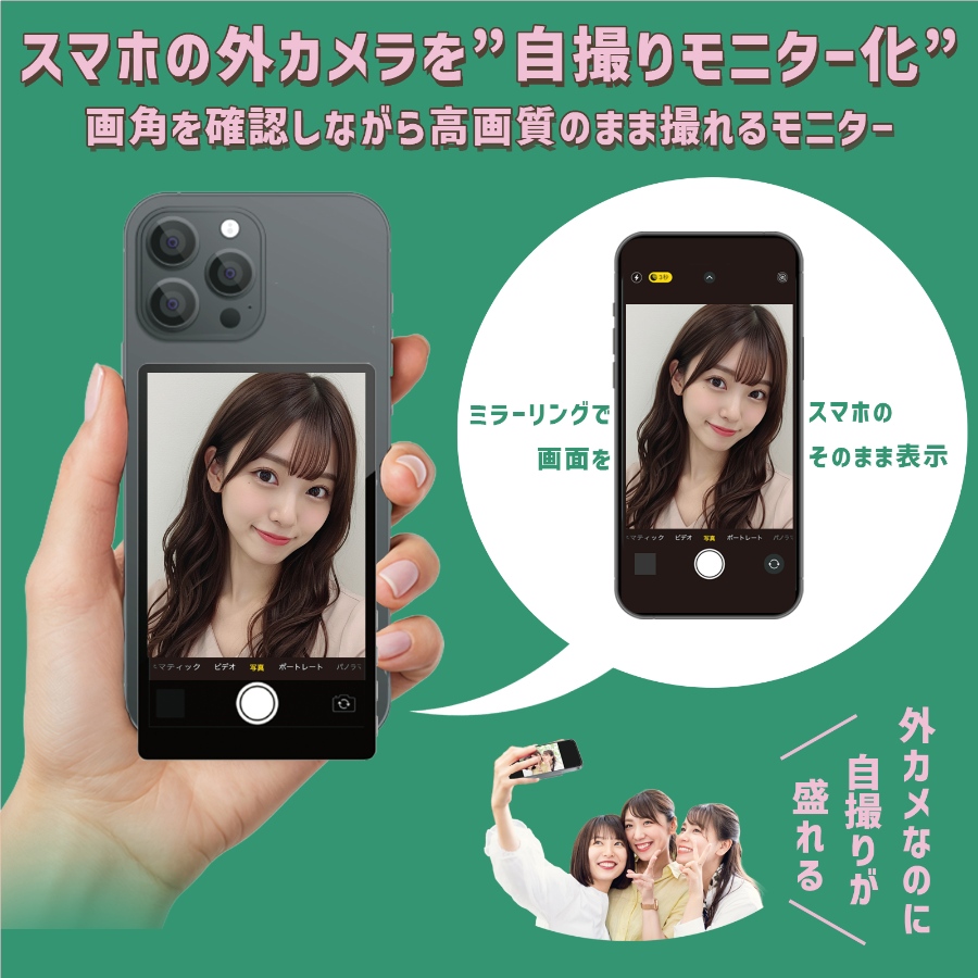 自撮りモニターのおすすめ人気商品一覧 通販 - Yahoo!ショッピング