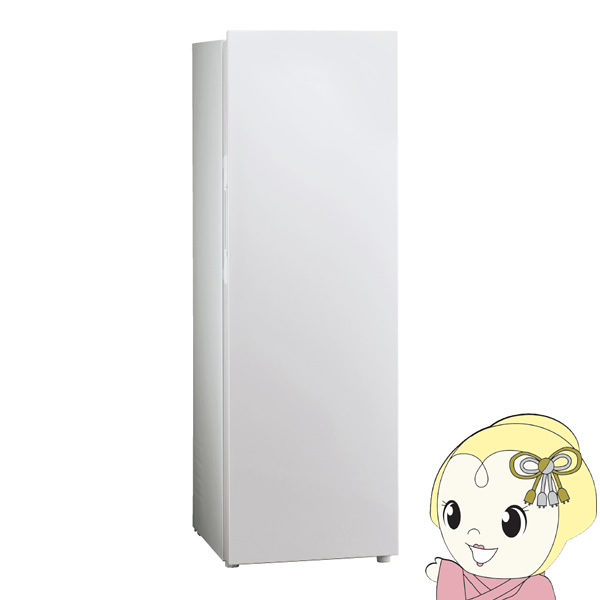 [予約]【標準設置費込】冷凍庫 フリーザー AQUA アクア 180L 右開き ホワイト AQF-SF18N-W