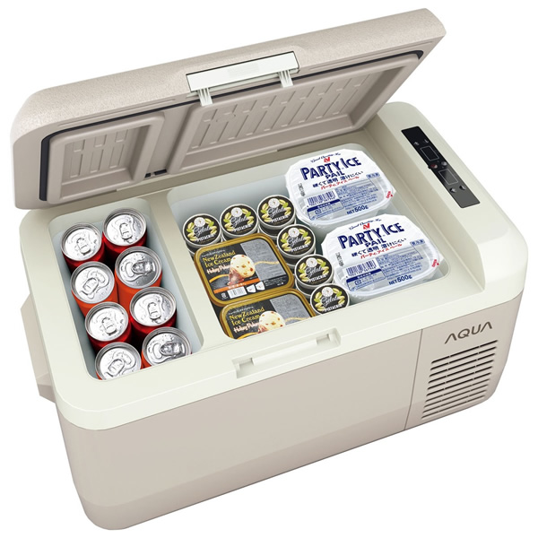 AQUA ポータブル冷蔵庫 アクア 30L グレージュ AQP-M3R-H