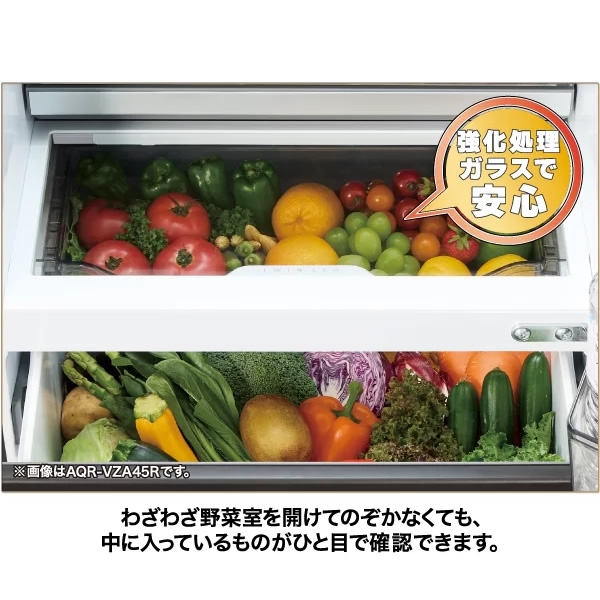 [予約 約1週間以降]冷蔵庫 【標準設置費込】 AQUA アクア 433L 4ドア 右開き ウッドブラック AQUA DELIE+ デリエプラス AQR-V43R-K ぎおん AQUA（アクア） [予約 約1週間以降]冷蔵庫 【標準設置費込】 433L 4