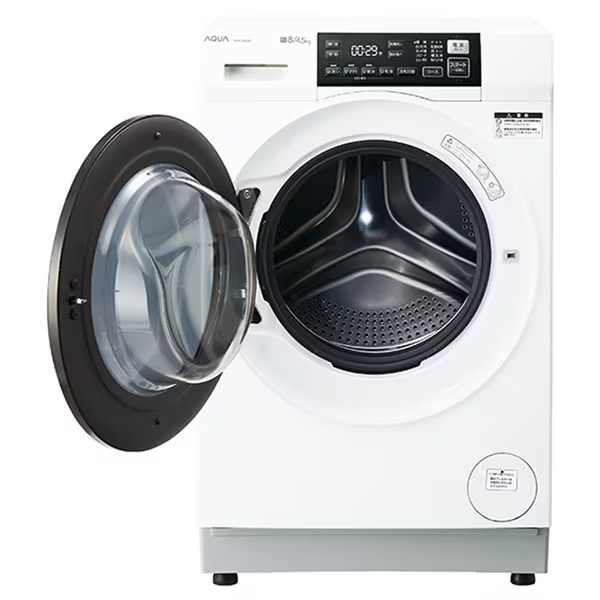 まっ直ぐドラム ドラム式洗濯乾燥機 【標準設置費込】 AQUA アクア 