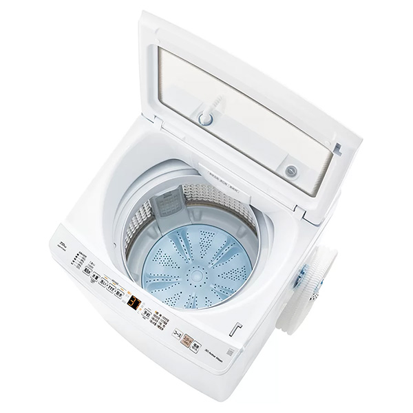 AQUA（アクア） 全自動洗濯機 7kg AQW-P7A-W ほぐし仕上げ 高濃度