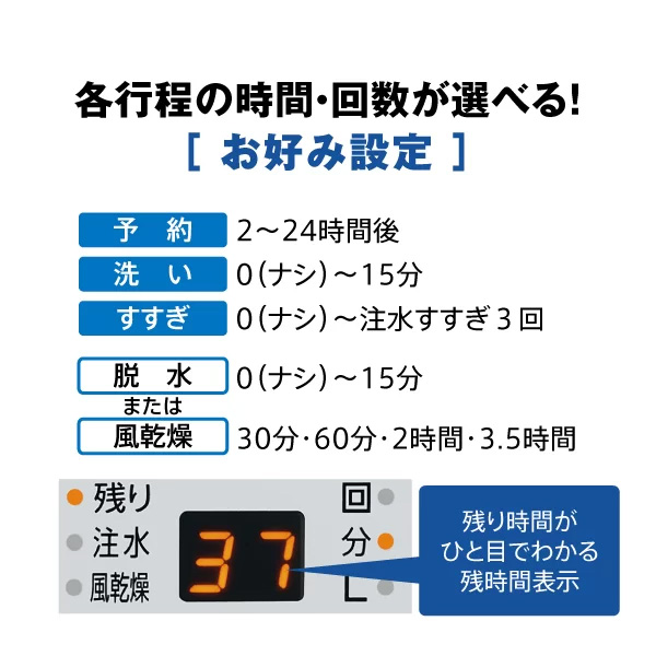 AQUA（アクア） [予約]AQUA 全自動洗濯機 5kg AQW-S5A-W ほぐし仕上げ