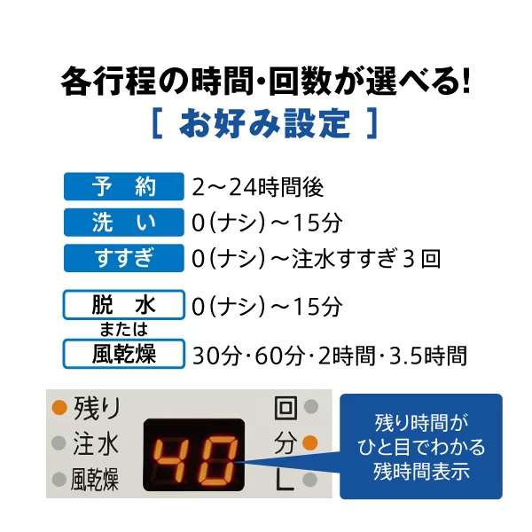AQUA（アクア） [予約]AQUA 全自動洗濯機 6kg AQW-S6A-W ほぐし仕上げ