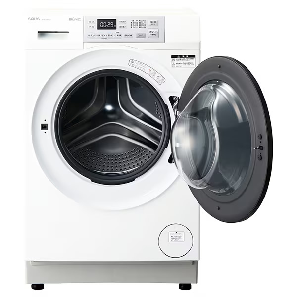 まっ直ぐドラム [予約 約1-2週間以降]ドラム式洗濯乾燥機 【標準設置費
