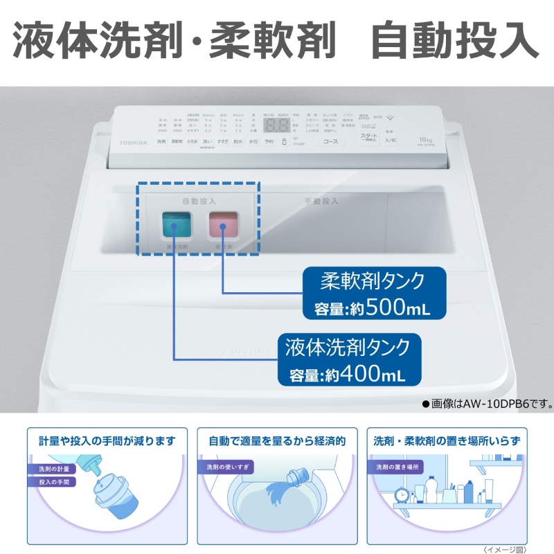 TOSHIBA（東芝） 全自動洗濯機【標準設置費込】東芝 ZABOON ザブーン