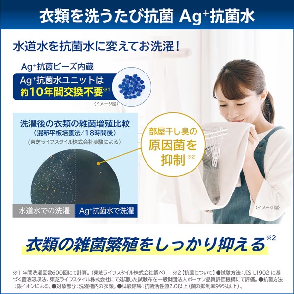 ZABOON 全自動洗濯機 東芝 TOSHIBA ザブーン 洗濯8kg グランホワイト 