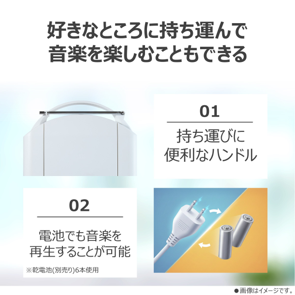 TOSHIBA（東芝） AX-CR30-P CDラジオ ワイドFM対応 レジューム機能搭載