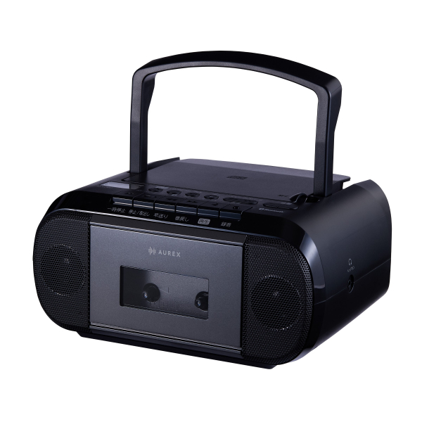 TOSHIBA（東芝） AX-KCR80-K CDラジカセ 密閉型高磁力スピーカー搭載