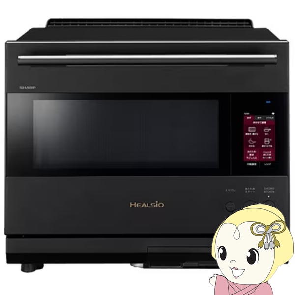 �X�`�[���I�[�u�������W SHARP �V���[�v �E�H�[�^�[�I�[�u�� HEALSIO �w���V�I 30L �v���~�A���u���b�N AX-LSX3C-B