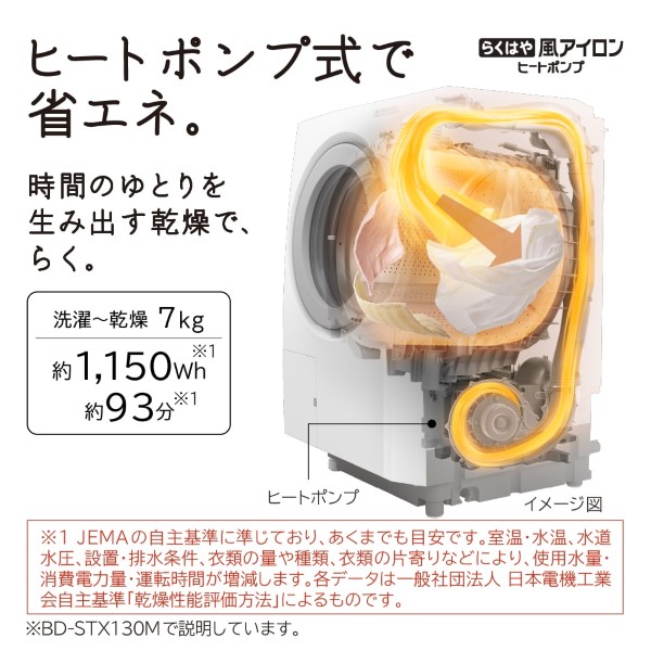 日立（HITACHI） [予約 約1-2週間以降]ドラム式洗濯乾燥機 【標準設置