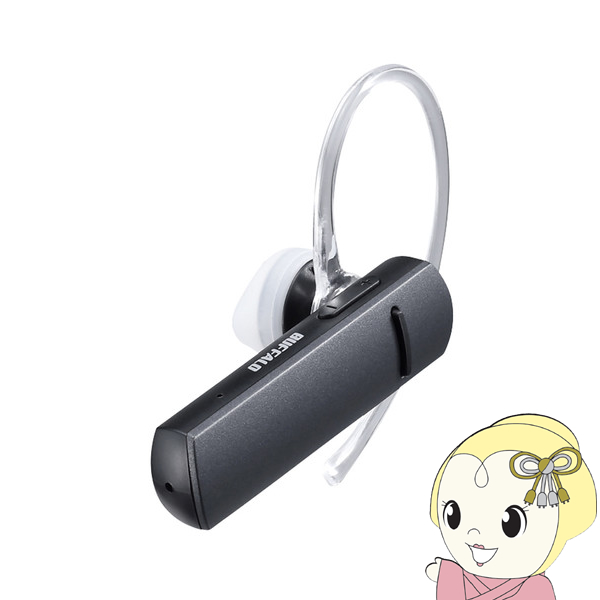 片耳ヘッドセット バッファロー BUFFALO  Bluetooth対応 BSHSBE200BK | BUFFALO