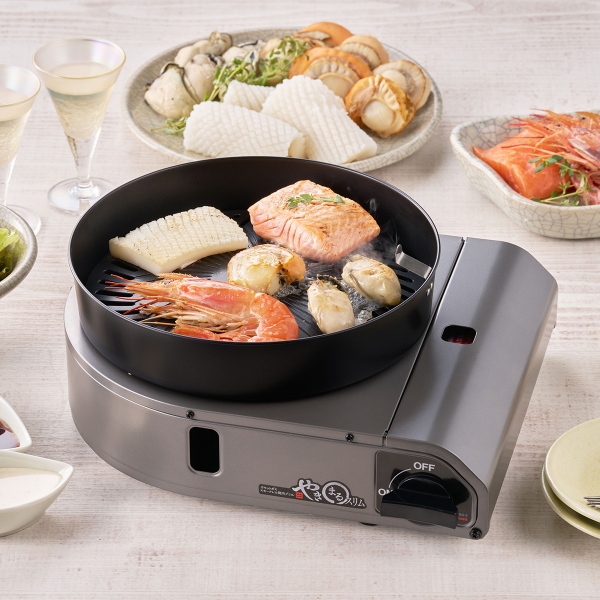 イワタニ カセットガススモークレス焼肉グリル やきまるスリム ホームメイドシリーズ CB-SLG-3 | Iwatani | 06