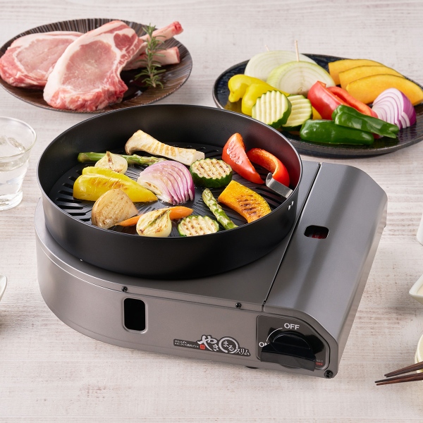 イワタニ カセットガススモークレス焼肉グリル やきまるスリム ホームメイドシリーズ CB-SLG-3 | Iwatani | 07