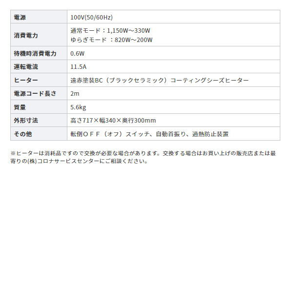 予約]コロナ 遠赤外線電気暖房機 コアヒート CH-1222R-W シーズヒーター ホワイト :CH-1222R-W:ぎおん - 通販 -  Yahoo!ショッピング