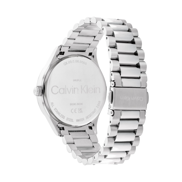 【正規品】カルバンクライン Calvin Klein 25200163 腕時計 CK アイコニック シルバー ブラックダイヤル メンズ レディース ユニセックス｜gion｜03