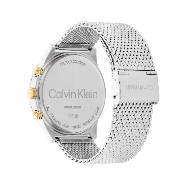 【正規品】カルバンクライン Calvin Klein 25200296 腕時計 インプレッシブ ブラック メッシュブレスレット メンズ｜gion｜03