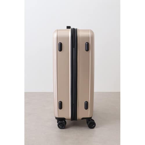 セシルマクビーCECIL McBEE Lサイズ キルト風キャリーケース ゴールド セシルマクビー CECIL McBEE Lサイズ キルト風キャリーケース