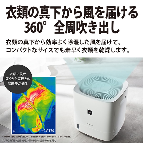 【SHARP】シャープ　衣類乾燥　除湿機　CV-G120　説明書付き　新品同様 Amazon | シャープ 衣類乾燥 除湿機 CV-R180-W コンプレッサー