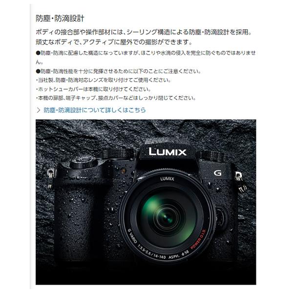 カメラボディ パナソニック ミラーレス一眼カメラ LUMIX ボディ DC-G99D-K｜gion｜08