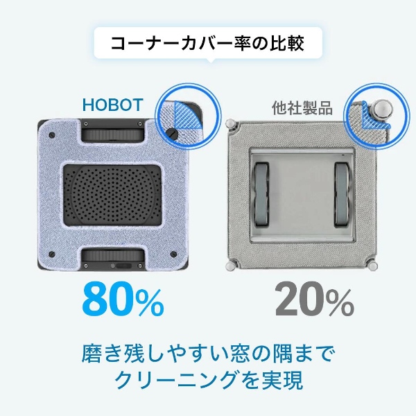 HOBOT 窓掃除ロボット ロボット掃除機 自動窓拭きロボット HOBOTー2S