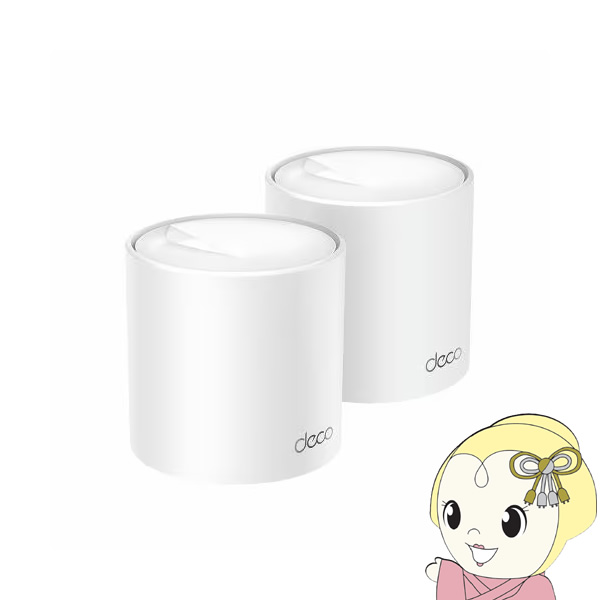 Wi Fiルーター AX3000 メッシュ Wi Fi 6 システム 2パック TP Link ティーピーリンク Amazon Alexa 対応 DECOX502P :DECOX502P:ぎおん