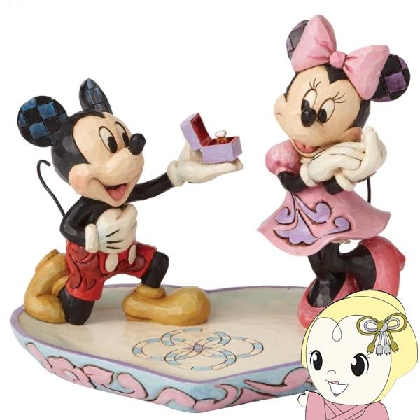 好評新作フィギュア ★ ミッキー ミニー プロポーズ Disney Traditions ミッキーマウス