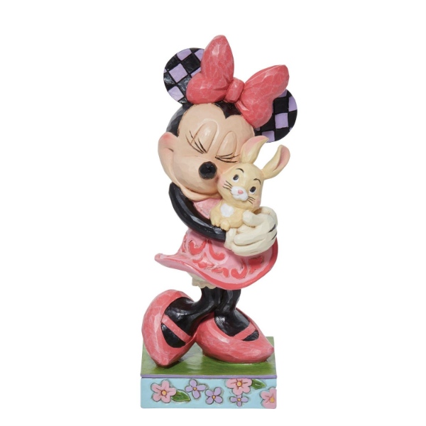 ミニー ホールディング バニー enesco エネスコ Disney Traditions