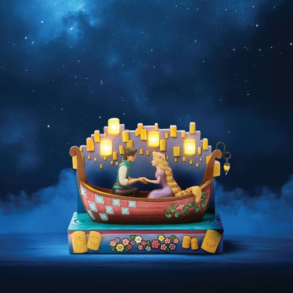 Disney(ディズニー) フィギュア ラプンツェルとフリン ボート with Disney(ディズニー) フィギュア ラプンツェルとフリン ボート with