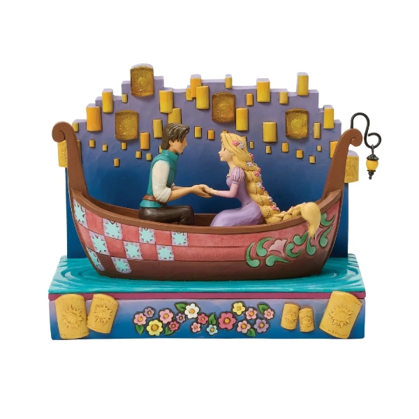 Disney（ディズニー） フィギュア ラプンツェルとフリン ボート with