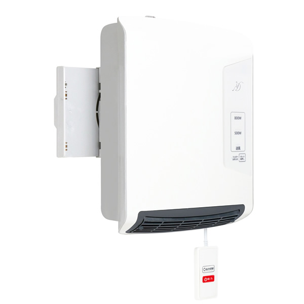 スーパーセール 目玉商品 Denkyo 脱衣所ファンヒーター DWC-A1208-BR ファンヒーター