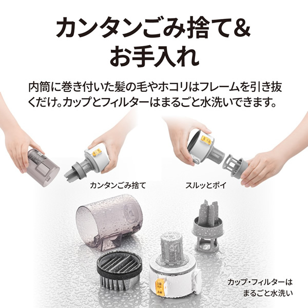 掃除機 SHARP シャープ サイクロン式スティッククリーナー ホワイト RACTIVE Air EC-AR11-Wの画像