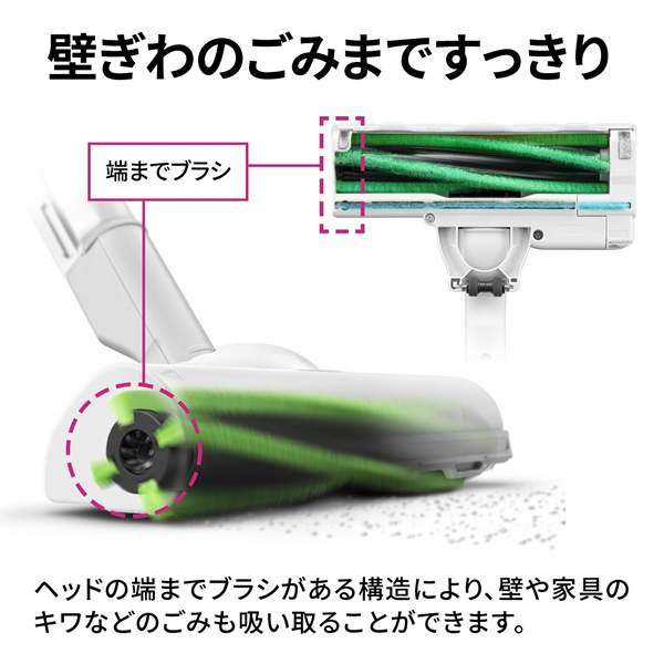 掃除機 SHARP シャープ サイクロン式スティッククリーナー ホワイト RACTIVE Air EC-AR11-Wの画像