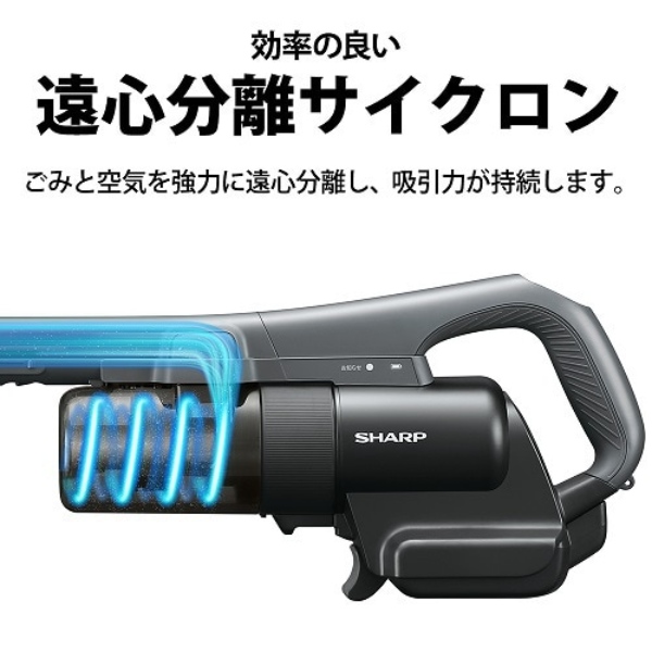 [予約 約1-2週間以降]掃除機 シャープ SHARP コードレススティッククリーナー マイルームスティック サイクロン式 1.2kg アッシュピンク EC-PT2-P | SHARP | 05