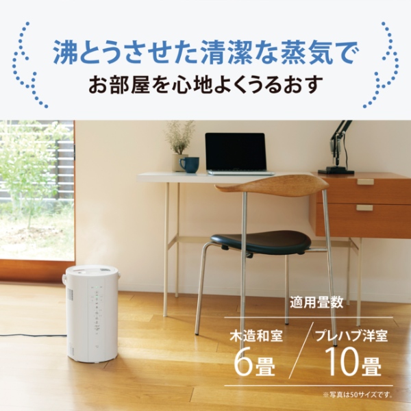 象印 加湿器 スチーム式 ZOJIRUSHI 木造6畳まで/プレハブ洋室10
