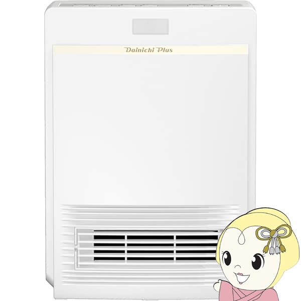 予約]セラミックファンヒーター ダイニチ DAINICHI ホワイト 1200W EF