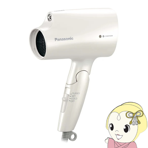 ヘアードライヤー ナノケア ナノイー 軽量 速乾 パナソニック Panasonic ホワイト EH-NA2K-W