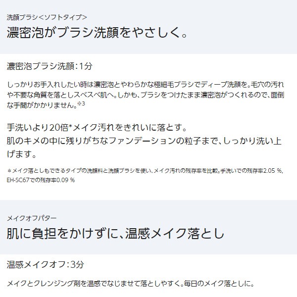 最高の パナソニック 洗顔美容器 濃密泡エステ ピンク Eh Sc67 P 最先端