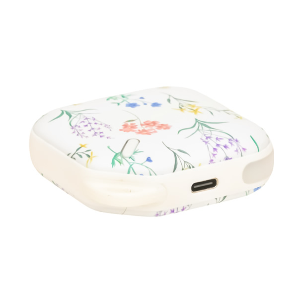 充電式カイロ e-Kairo Carre イーカイロ カレ 25 フラワー EK-CR25-FW