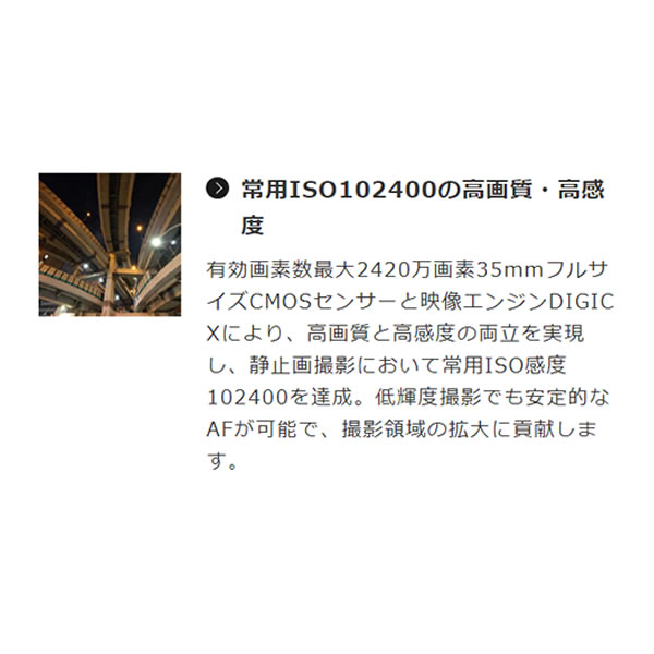 キャノン フルサイズミラーレス一眼デジタルカメラ　EOS R6 Mark II ボディ｜gion｜03
