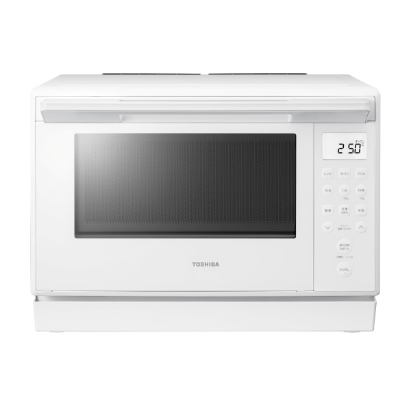 TOSHIBA（東芝） 簡易スチームオーブンレンジ TOSHIBA 23L ホワイト 角