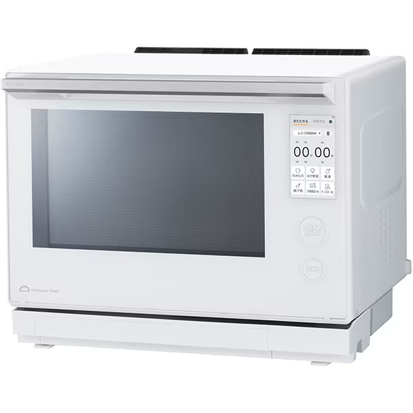 過熱水蒸気オーブンレンジ 東芝 TOSHIBA 石窯ドーム 30L スマートフォン連携 アプリ対応 ホワイト ER-D7000C-W_1