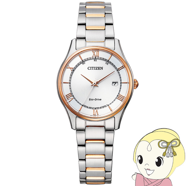 腕時計 シチズン コレクション ES0002-57A エコ・ドライブ電波時計 薄型シリーズ ペアモデル レディース シチズン Citizen